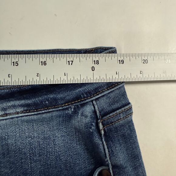 Judy Blue 3XL Plus Mid Rise Shorts Semi Cuffed Raw Hem JB150019 - Picture 5 of 9